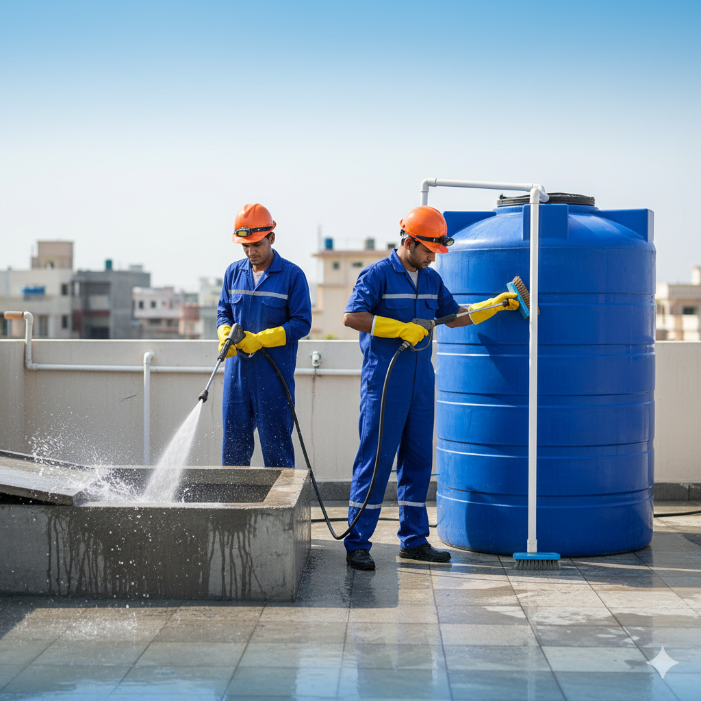 Water Tank Cleaning